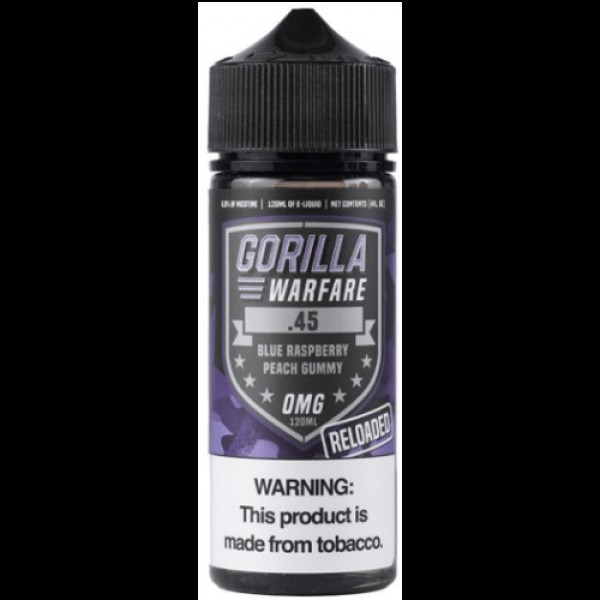 .45 Reloaded 120ml Vape Juice - Gorilla Warfare