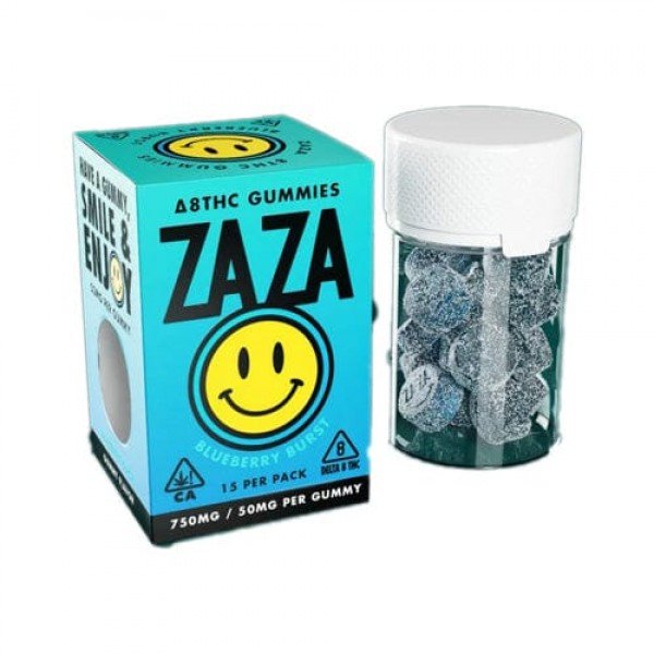 ZAZA 750mg Delta 8 Gummies (15x Pack)