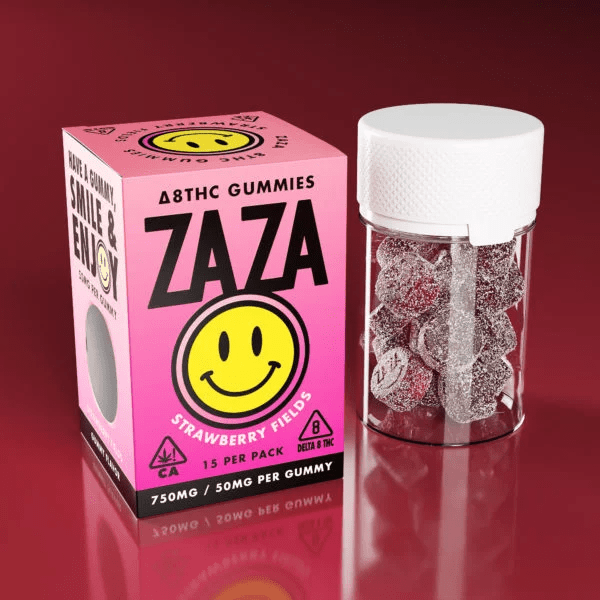 ZAZA 750mg Delta 8 Gummies (15x Pack)