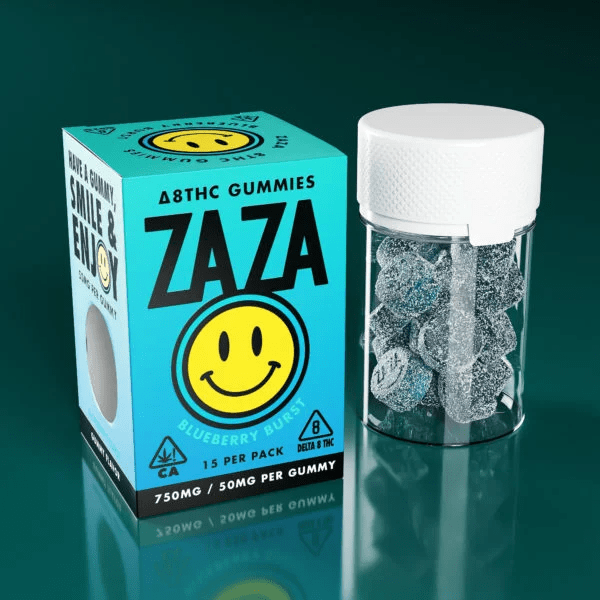 ZAZA 750mg Delta 8 Gummies (15x Pack)