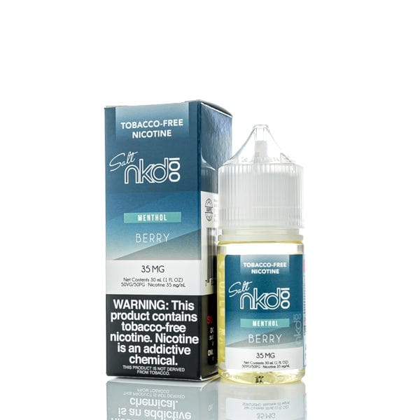 NKD 100 Salts Menthol Berry 30ml Nic Salt Vape Juice (TF)