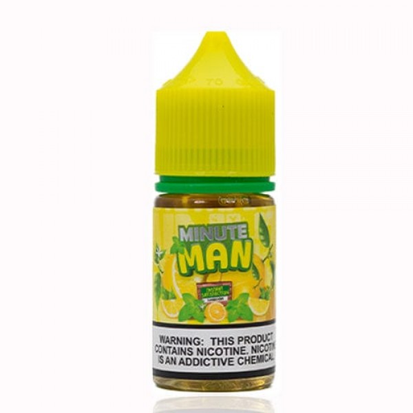 Minute Man Salt Lemon Mint 30ml Nic Salt Vape Juice
