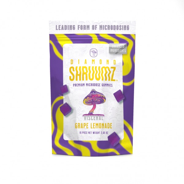Diamond Shruumz Microdose Mushroom Gummies (15x Pack)