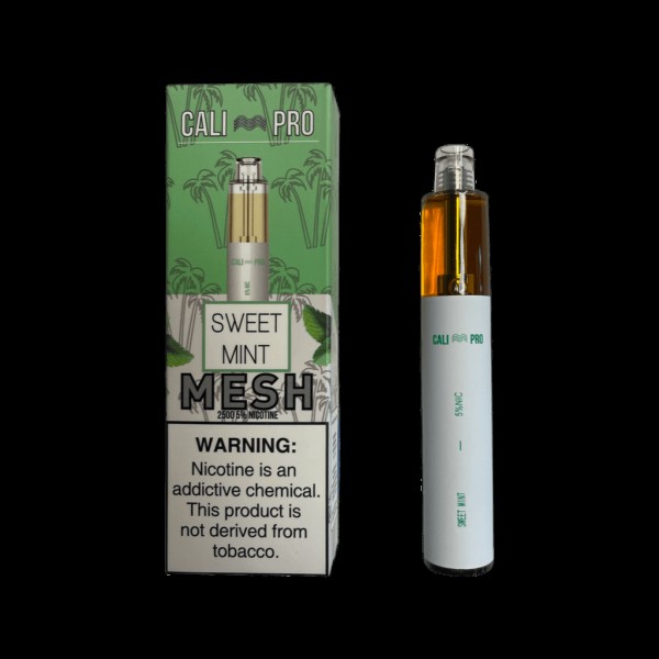 Cali Pro Mesh 5ml Disposable Vape - Sweet Mint