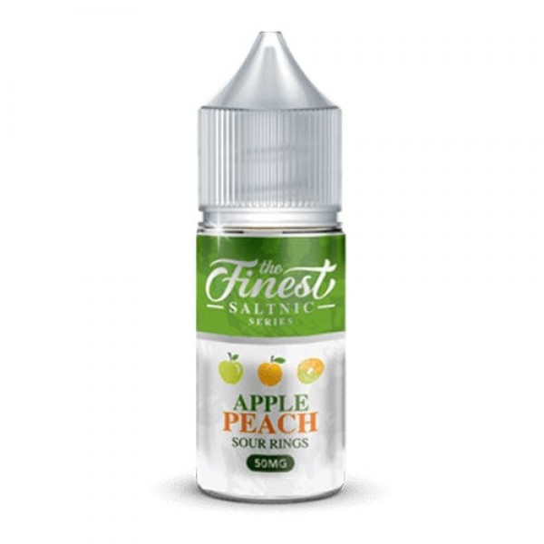 The Finest Apple Peach Sour Rings Nic Salt 30ml Vape Juice