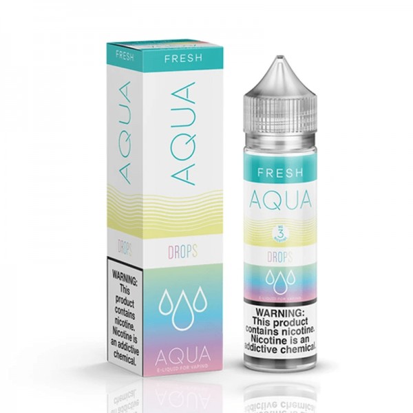 Aqua Synthetic Nicotine Drops 60ml Vape Juice