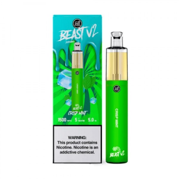 Puff Beast Bar V2 Disposable Vape - Crisp Mint