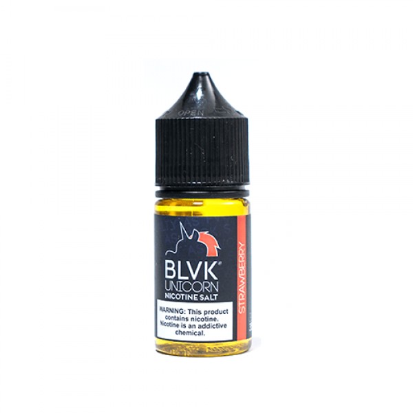 BLVK Unicorn Salts Strawberry 30ml Nic Salt Vape Juice