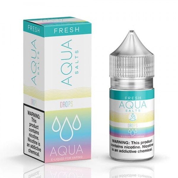 Aqua Salts Fresh Drops 30ml Nic Salt Vape Juice