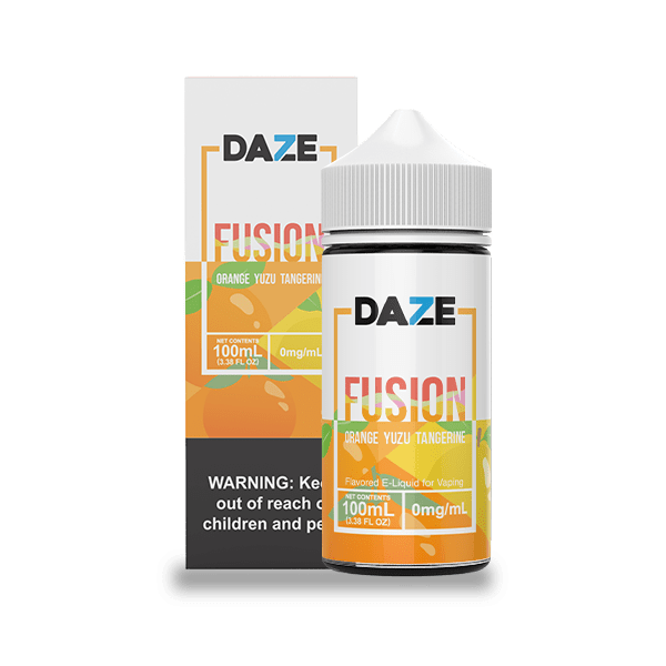 7 Daze Fusion Orange Yuzu Tangerine 100ml Vape Juice