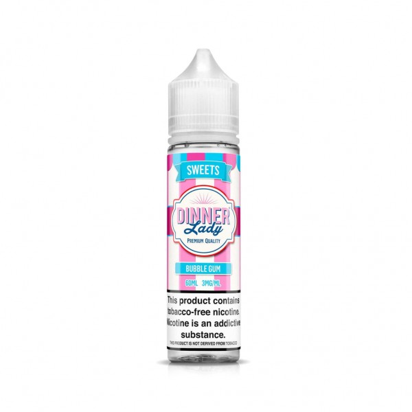 Bubblegum 60ml TF Vape Juice - Dinner Lady