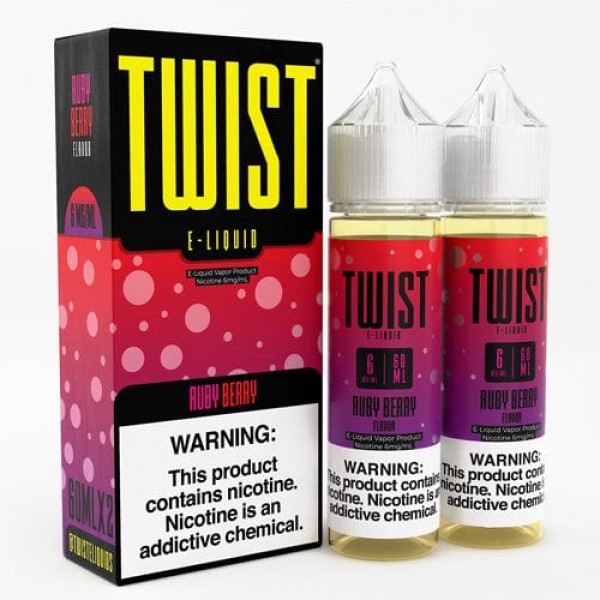Twist E-Liquids Ruby Red (Berry Mix) 120ml Vape Juice