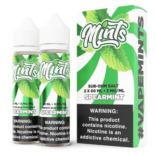 Mints Vape Co. Spearmint 2x 60ml (120ml) Vape Juice