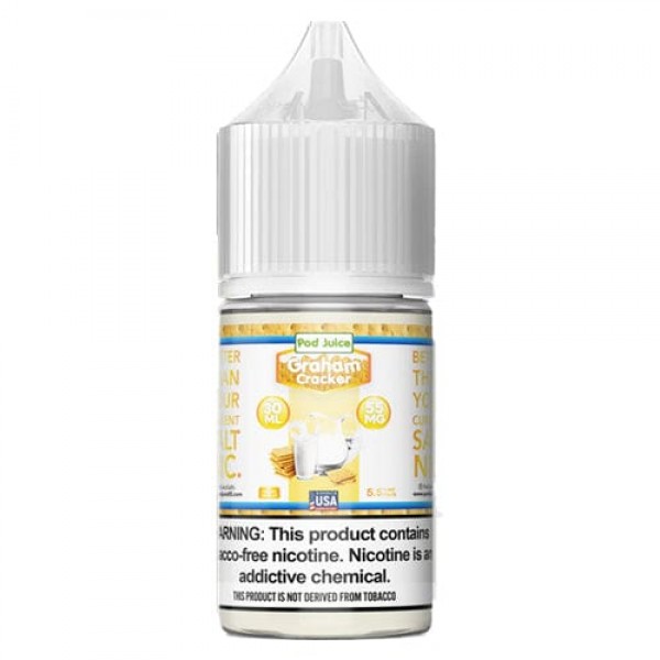 Pod Juice Graham Cracker TF 30ml Nic Salt Vape Juice