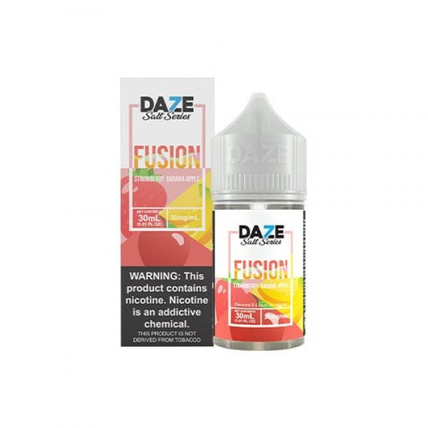 7 Daze Fusion Strawberry Banana Apple 30ml Nic Salt Vape Juice