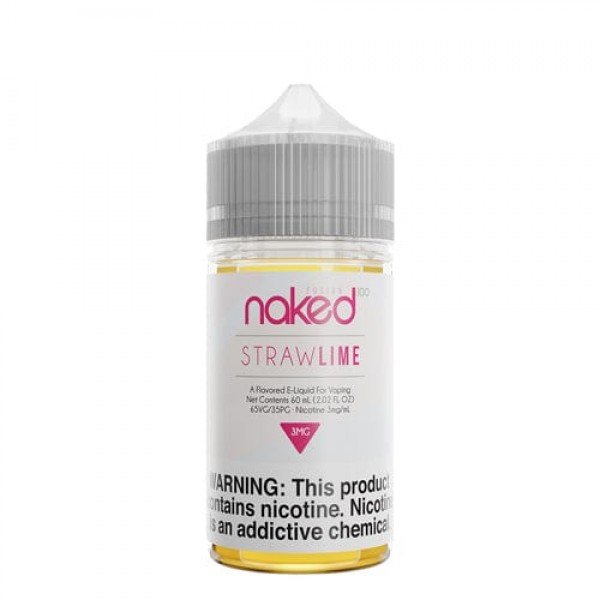 Naked 100 Fusion Straw Lime 60ml Vape Juice