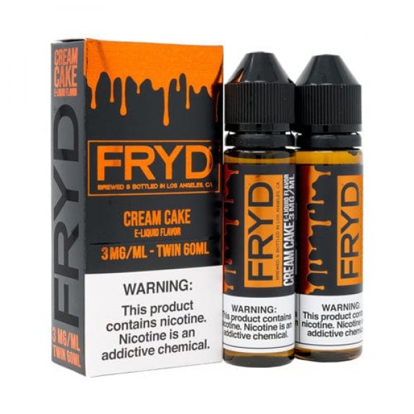 FRYD Twin Pack Cream Cake 2x 60ml Vape Juice