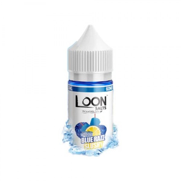 Loon Salts Blue Razz Slushy 30ml TF Nic Salt Vape Juice