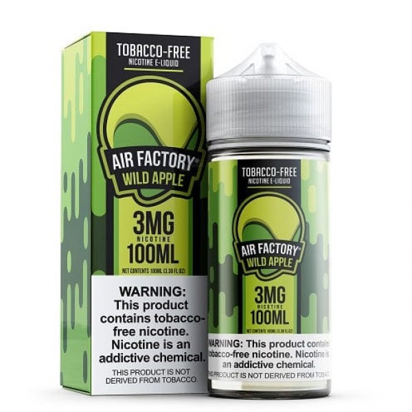 Air Factory Wild Apple 100ml Tobacco-Free Vape Juice