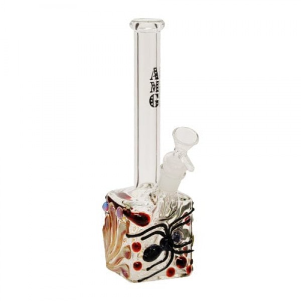 AMG Heady Spider Glass Cube Bong