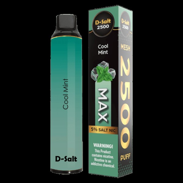 D-Salt 2500 Puff Disposable Vape - Cool Mint