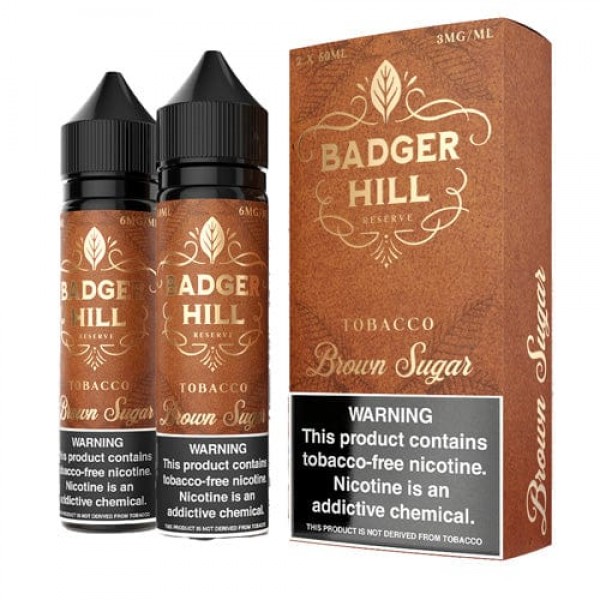 Badger Hill Reserve Brown Sugar 120ml Vape Juice