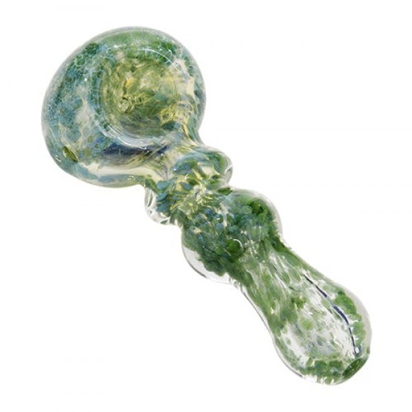 Emerald Green Glass Hand Pipe