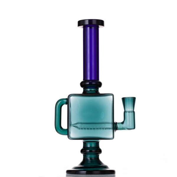 9.5" Square Recycler Dab Rig (Full Color)