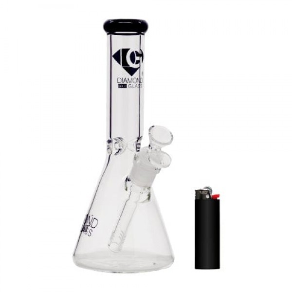 Diamond Glass 5" Mini Beaker Bong