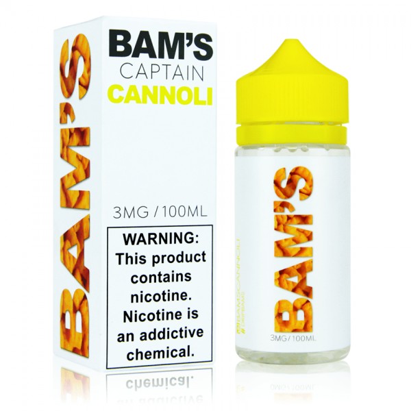 Bam's Captain Cannoli 100ml Vape Juice