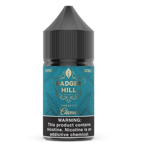 Badger Hill Reserve Classic 30ml Nic Salt Vape Juice