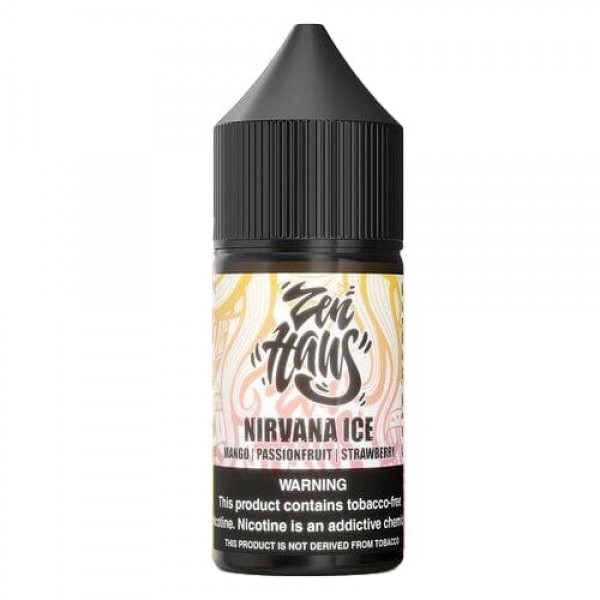 Zen Haus Nirvana Ice (Mango+Passionfruit+Strawberry) 30ml Nic Salt Vape Juice