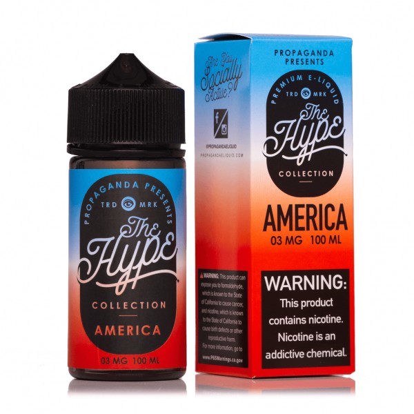 The Hype America 100ml Vape Juice