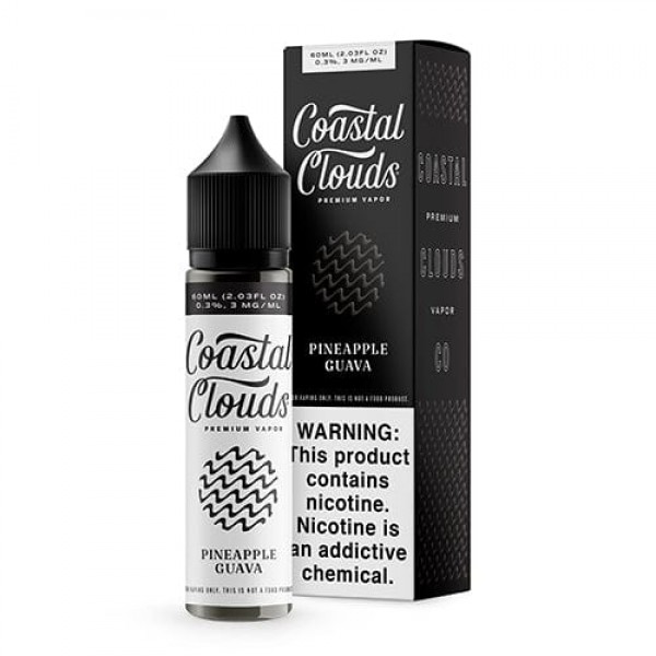 Coastal Clouds Pineapple Guava 60ml Vape Juice