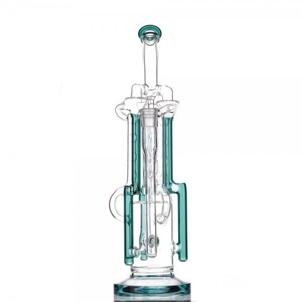 14" Mega Scientific Inline to Recycler Bong