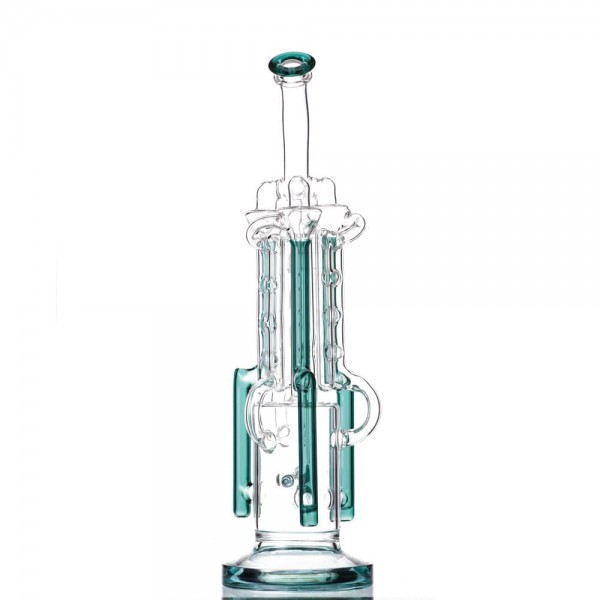 14" Mega Scientific Inline to Recycler Bong