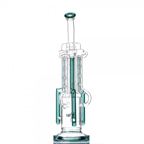 14" Mega Scientific Inline to Recycler Bong