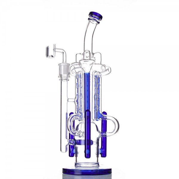 14" Mega Scientific Inline to Recycler Bong