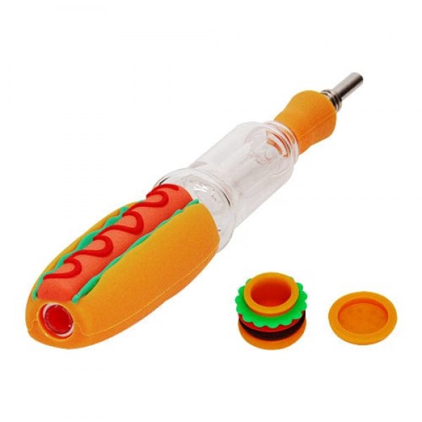 Silicone Hot Dog Nectar Collector