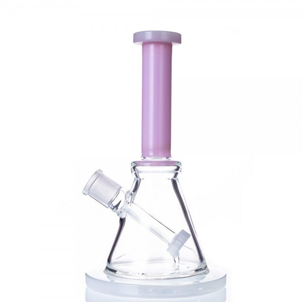 8" Triangular Bong w/ Built-In Downstem