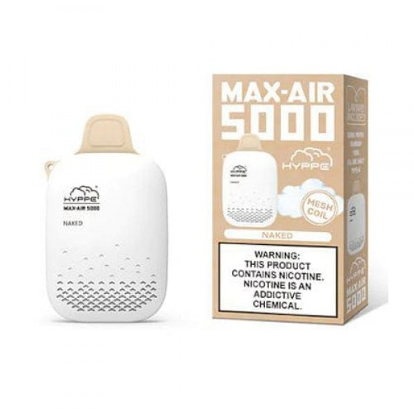 Hyppe Max Air Disposable Vape (5%, 5000 Puffs) - Naked