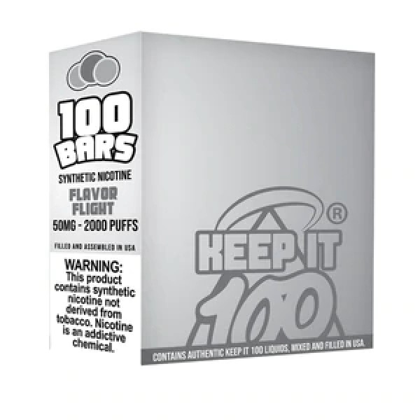 Keep It 100 Bars Disposable Vape (5%, 2000 Puffs)