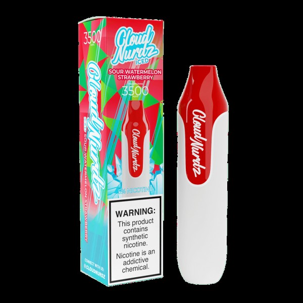 Cloud Nurdz 3500 Disposable Vape (2.5% / 5%, 3500 Puffs)