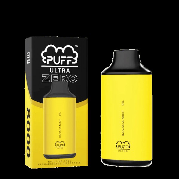 Puff Bar Ultra Zero 8000 Disposable Vape (0%, 8800 Puffs)