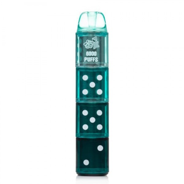 Glamee Dice Disposable Vape (5%, 6000 Puffs)