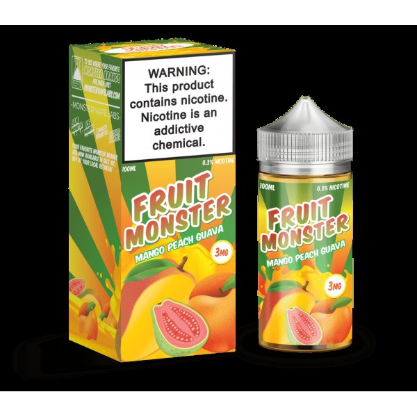 Fruit Monster Mango Peach Guava 100ml Vape Juice