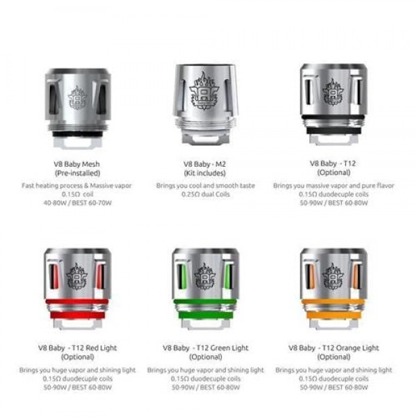 TFV8 Baby Coils (5pcs) - Smok