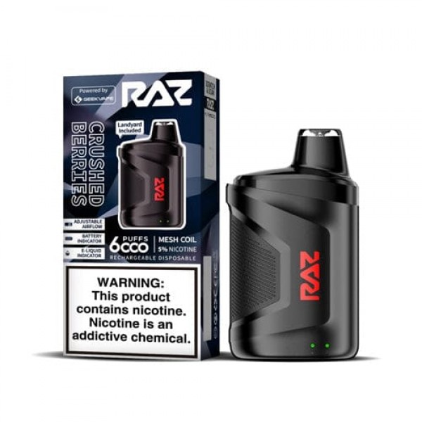 RAZ CA6000 Disposable Vape (5%, 6000 Puffs)