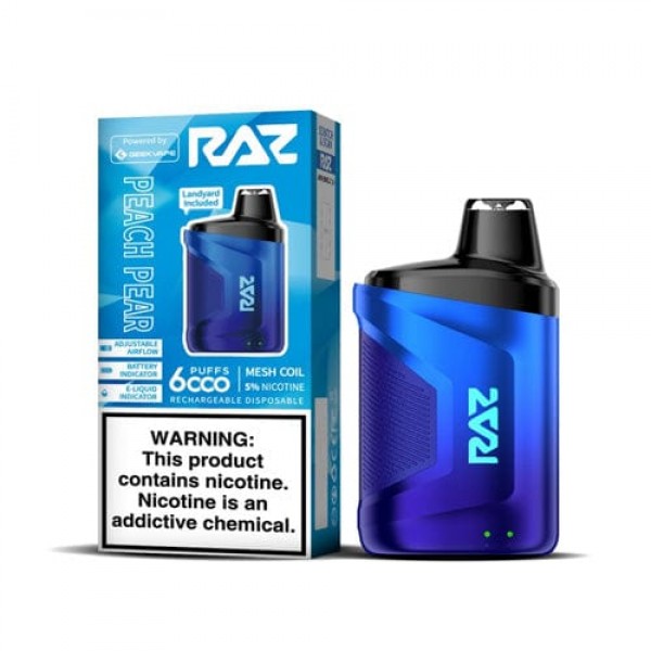 RAZ CA6000 Disposable Vape (5%, 6000 Puffs)