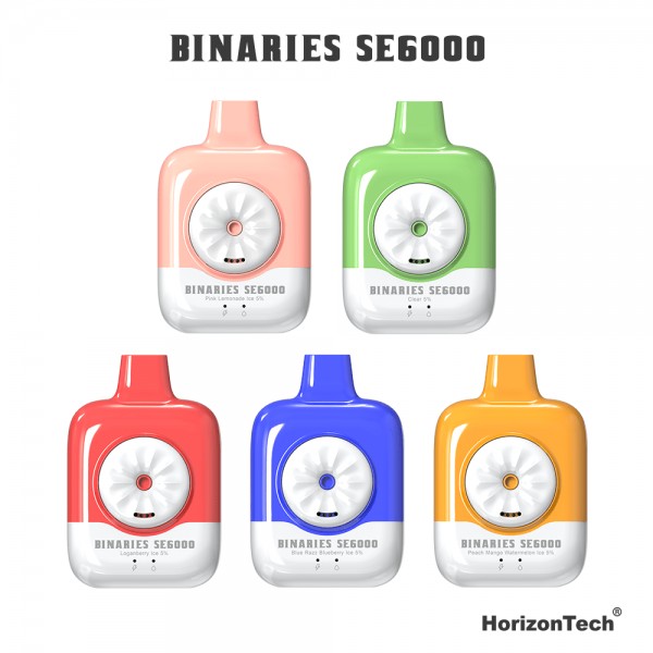 HorizonTech Binaries SE6000 Disposable Vape (5%, 6000 Puffs)